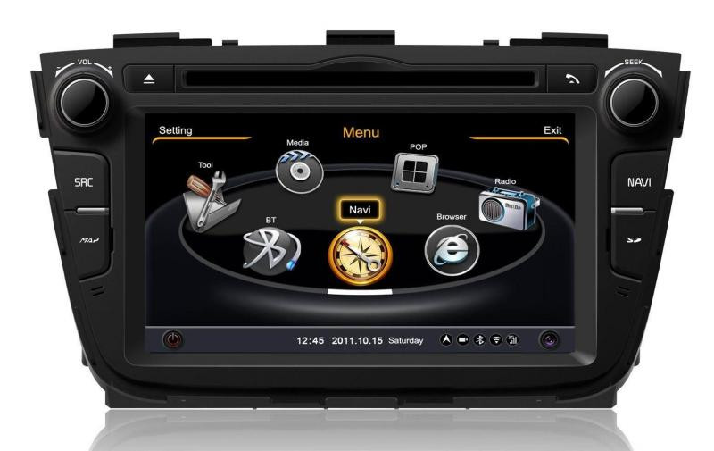 10035.jpg Edotec EDT-C224 Dvd Auto Multimedia Gps Tv Bluetooth Kia Sorento Facelift - imagine 1