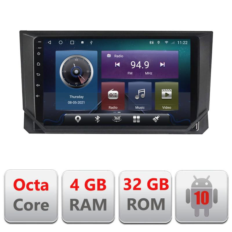 10085.jpg Navigatie dedicata Seat Ibiza 2017- C-IBZ Octa Core cu Android Radio Bluetooth Internet GPS WIFI 4+32GB - imagine 1