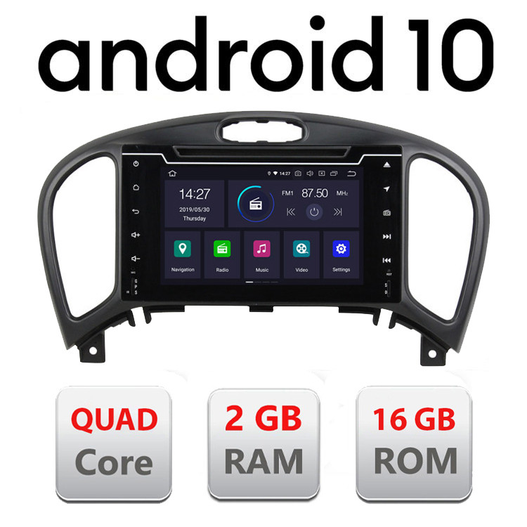 10109.jpg Navigatie dedicata Nissan Juke 2015- EDT-G274 cu Android ecran tactil capacitiv Bluetooth Internet GPS - imagine 1