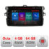 Navigatie dedicata Toyota Corolla 2007-2013 E-063 Octa Core cu Android Radio Bluetooth Internet GPS WIFI DSP 4+64GB 4G