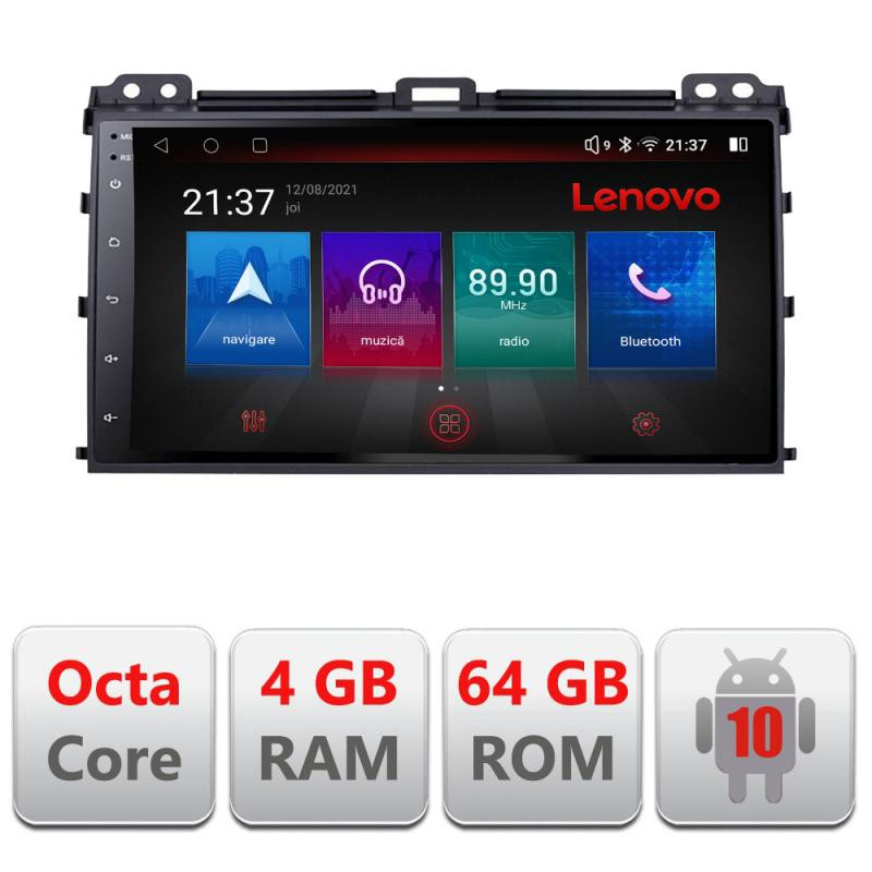 10293.jpg Navigatie dedicata Toyota Prado 2004-2009 E-456 Octa Core cu Android Radio Bluetooth Internet GPS WIFI DSP 4+64GB 4G - imagine 1