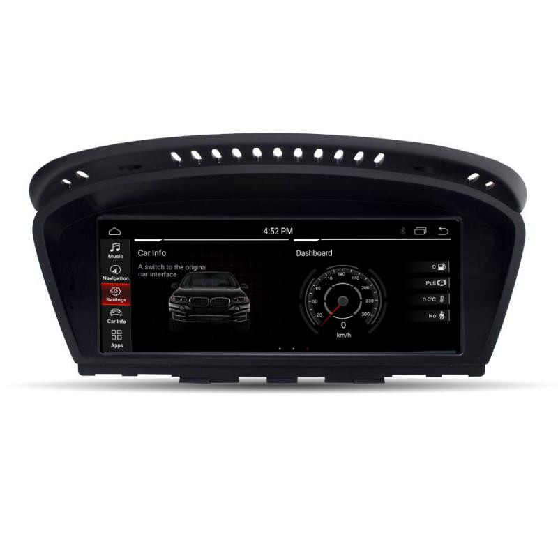 10319.jpg Navigatie dedicata BMW Seria 5 E60 Seria 3 E90 Seria 6 CIC Android 10 qualcomm internet gps bluetooth 4G - imagine 1