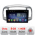 Navigatie dedicata Hyundai Accent 2009-2012 F-accent Octa Core cu Android Radio Bluetooth Internet GPS WIFI DSP 8+128GB 4G