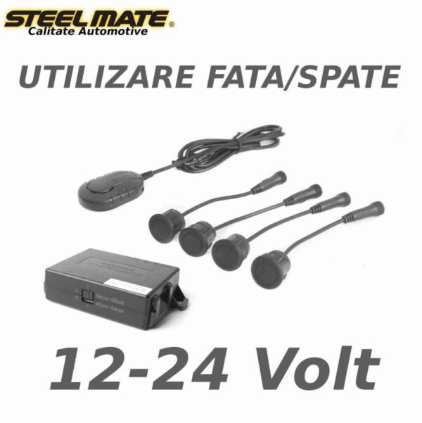 Senzori de parcare spate sau fata STEELMATE PTS411EX fara display alimentare 12-24v - imagine 1