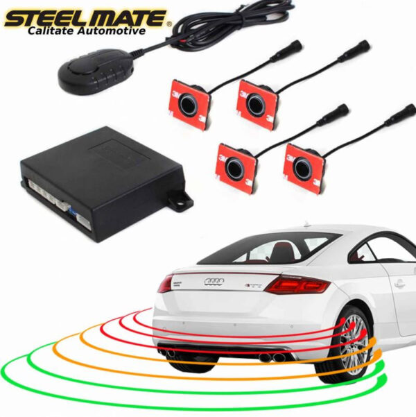 Senzori de parcare spate STEELMATE PTS410EX cu aspect OEM, fara display - imagine 2