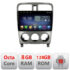 Navigatie dedicata Subaru Forester 2004-2008 F-forester Octa Core cu Android Radio Bluetooth Internet GPS WIFI DSP 8+128GB 4G