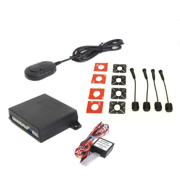 Senzori de parcare spate cu integrare OEM pe display-ul masinii pentru VW/SKODA/SEAT STEELMATE PTS410VW - imagine 1