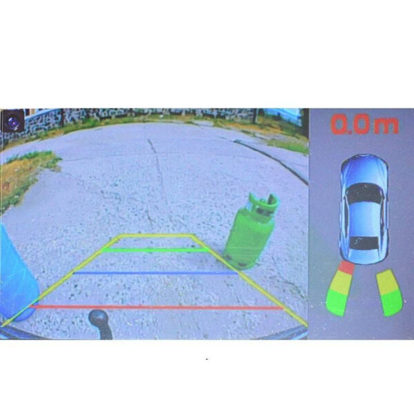 Pachet senzori de parcare audio video si camera video auto - imagine 1
