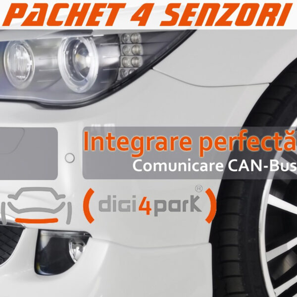 Senzori de parcare video si audio spate pentru sistemele de fabrica Digi4Park - imagine 1