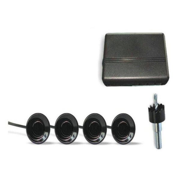 Senzori de parcare EDT-PARK0-LOW pentru spate cu difuzor audio fara display negru - imagine 2