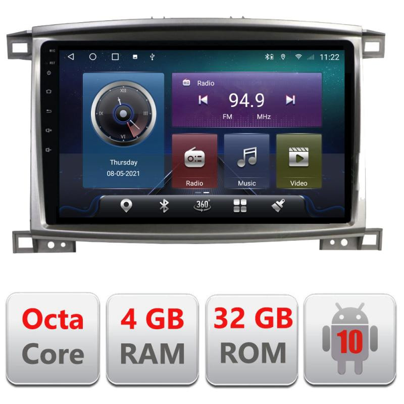 11297.jpg Navigatie dedicata Toyota Land Cruiser L100 2002-2008 C-l100 Octa Core cu Android Radio Bluetooth Internet GPS WIFI 4+32GB - imagine 1