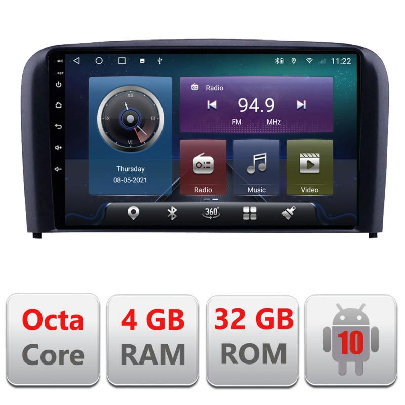 11337.jpg Navigatie dedicata Volvo S80 2004-2006 C-S80 Octa Core cu Android Radio Bluetooth Internet GPS WIFI 4+32GBB - imagine 1