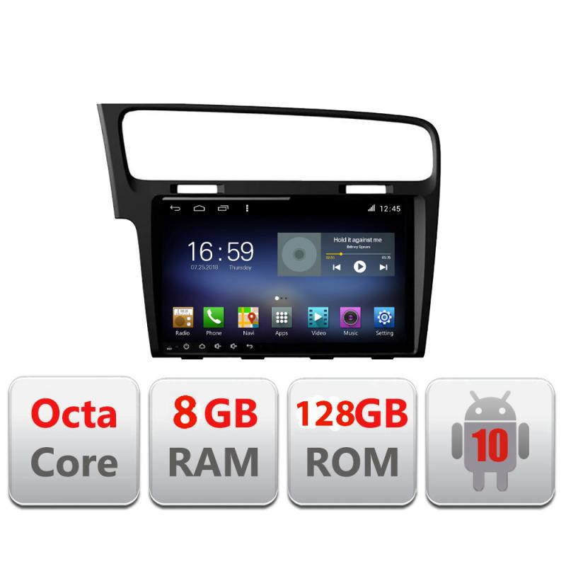 11407.jpg Navigatie dedicata VW Golf 7 F-491 Octa Core cu Android Radio Bluetooth Internet GPS WIFI DSP 8+128GB 4G - imagine 1