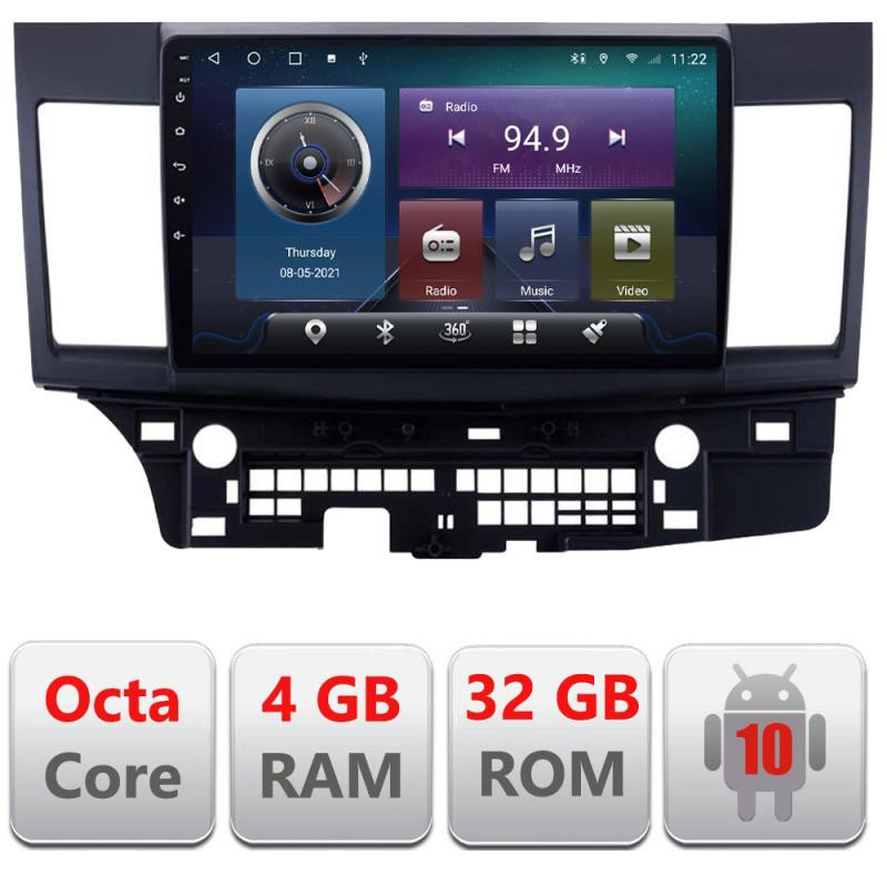 11501.jpg Navigatie dedicata MITSUBISHI LANCER Android internet bluetooth radio GPS WIFI - imagine 1