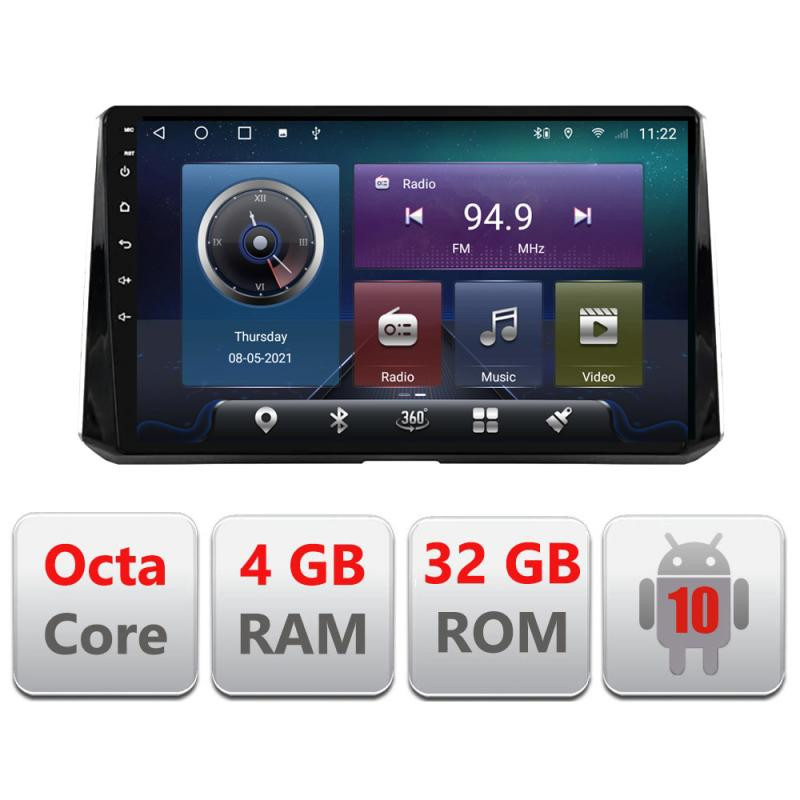 11573.jpg Navigatie dedicata Toyota Auris 2018- C-388 Octa Core cu Android Radio Bluetooth Internet GPS WIFI 4+32GB - imagine 1
