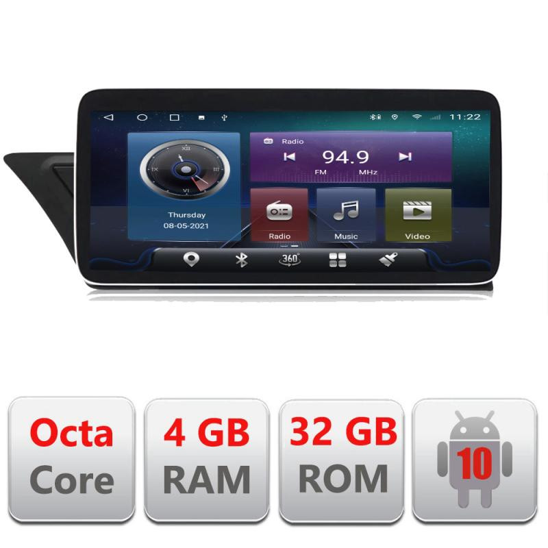 11603.jpg Navigatie dedicata Audi A4 2008-2016 NON-MMI C-A4 Octa Core cu Android Radio Bluetooth Internet GPS WIFI 4+32GB - imagine 1