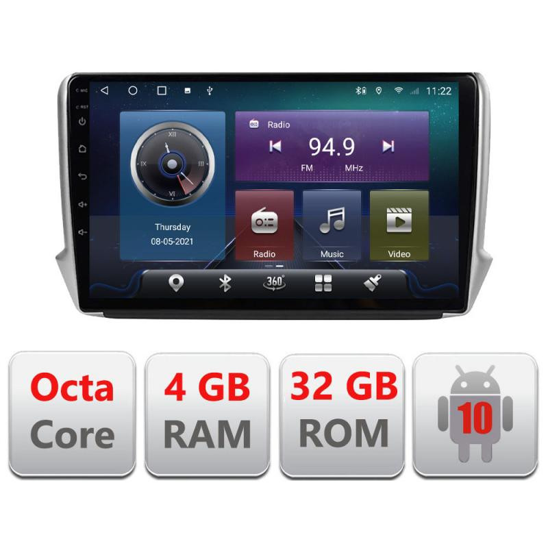 11679.jpg Navigatie dedicata Peugeot 208 2008 C-PSA Octa Core cu Android Radio Bluetooth Internet GPS WIFI 4+32GB - imagine 1