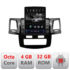 Navigatie dedicata Toyota Hilux 2008-2014 G-143 ecran tip TESLA 9.7" cu Android Radio Bluetooth Internet GPS WIFI 4+32GB DSP 4G