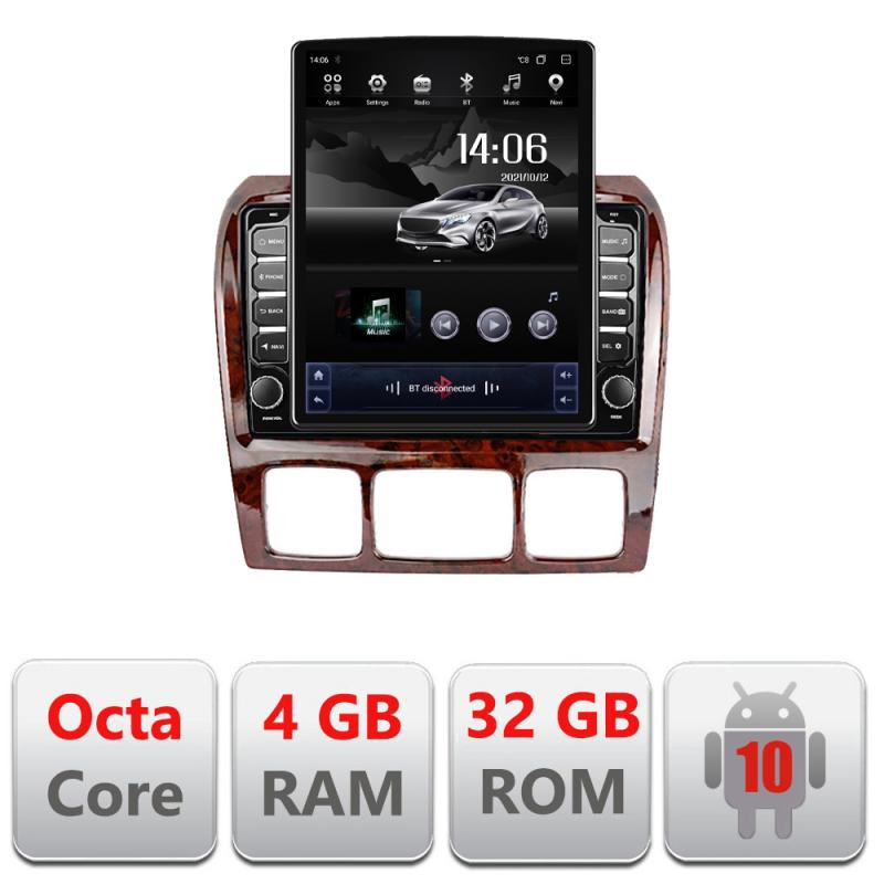 11977.jpg Navigatie dedicata Mercedes Clasa S 1998-2005 G-220 ecran tip TESLA 9.7" cu Android Radio Bluetooth Internet GPS WIFI 4+32GB DS - imagine 1