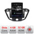 Navigatie dedicata Ford Transit G-845 ecran tip TESLA 9.7" cu Android Radio Bluetooth Internet GPS WIFI 4+32GB DSP 4G Octa Core