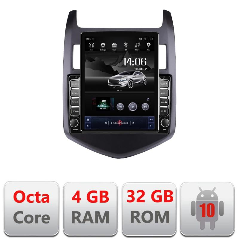 12079.jpg Navigatie dedicata Chevrolet Aveo 2010-2013 G-aveo10 ecran tip TESLA 9.7" cu Android Radio Bluetooth Internet GPS WIFI 4+32GB D - imagine 1