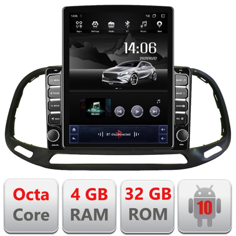 12123.jpg Navigatie dedicata Fiat Doblo 2015-2018 G-DOBLO15 ecran tip TESLA 9.7" cu Android Radio Bluetooth Internet GPS WIFI 4+32GB DSP - imagine 1