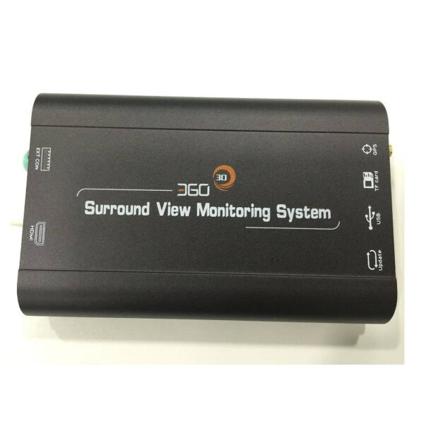 Sistem de parcare cu 4 camere AHD si 360 grade functie dvr inregistrare si monitorizare - imagine 2