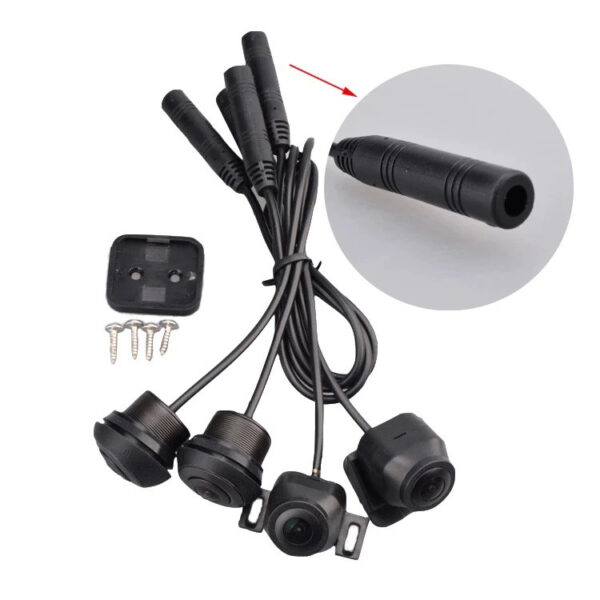 EDT-360-10.25 Sistem de camere 360 720p AHD pentru navigatii cu ecran mare si intrare directa de camere - imagine 1