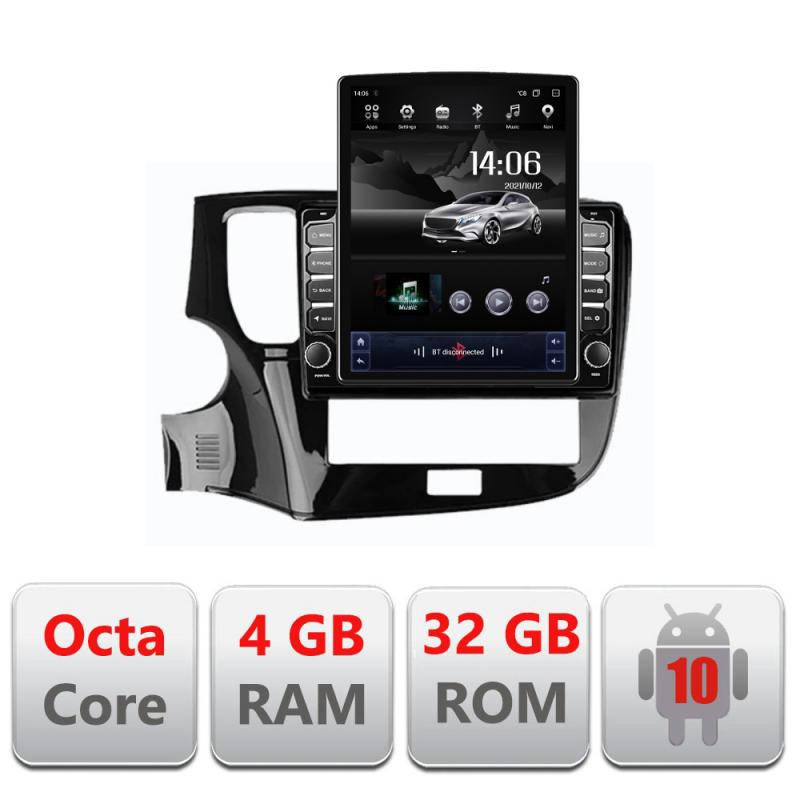 12519.jpg Navigatie dedicata Mitsubishi Oultander 2020- H-1230-20 ecran tip TESLA 9.7" cu Android Radio Bluetooth Internet GPS WIFI 4+32G - imagine 1