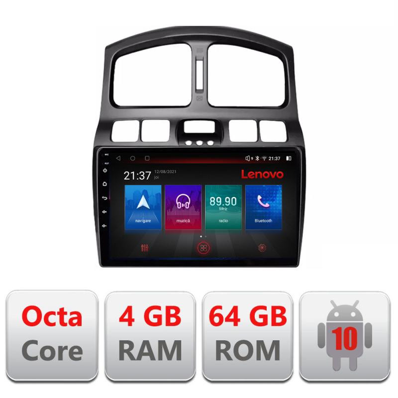 13068.jpg Navigatie dedicata Hyundai Santa Fe 2000-2006 Android radio gps internet Lenovo Octa Core 4+64 LTE Kit-santafe-old+EDT-E509-PRO - imagine 1