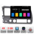 Navigatie dedicata Honda Civic Sedan A-044 2+16 GB Android Waze USB Navigatie  Internet Youtube Radio - imagine 2