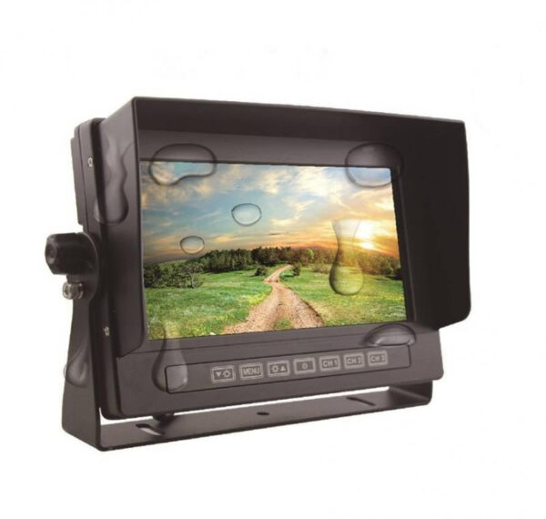 Edotec EDT-CM708W Monitor cu ecran digital TFT 7" pentru dube si camioane - imagine 1