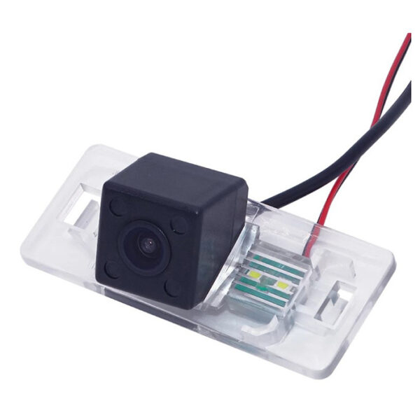 Camera video auto dedicata pentru mersul cu spatele compatibila cu Audi A4L/TT/A5/Q5 deschidere 120 de grade instalare la becul - imagine 2