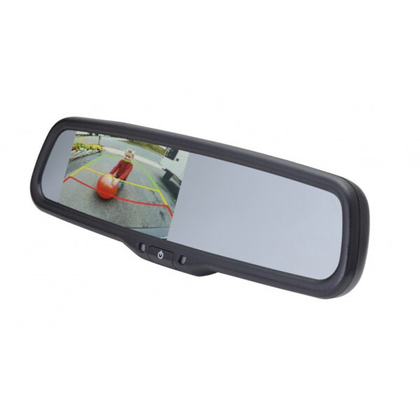 PMM-43-PL Monitor oglinda cu ecran LCD de 4.3” cu linii de parcare ajustabile - imagine 1