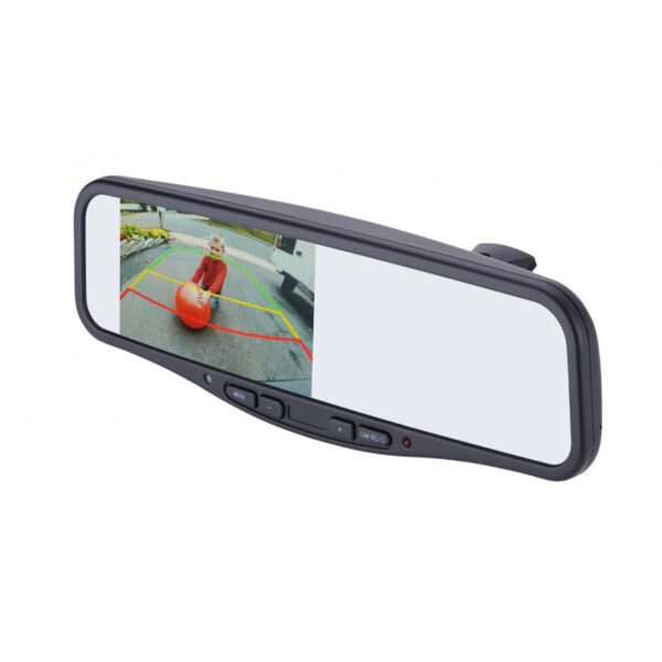 PMM-4322-COM-PL Monitor oglinda cu ecran de 4.3” si linii de parcare ajustabile - imagine 1