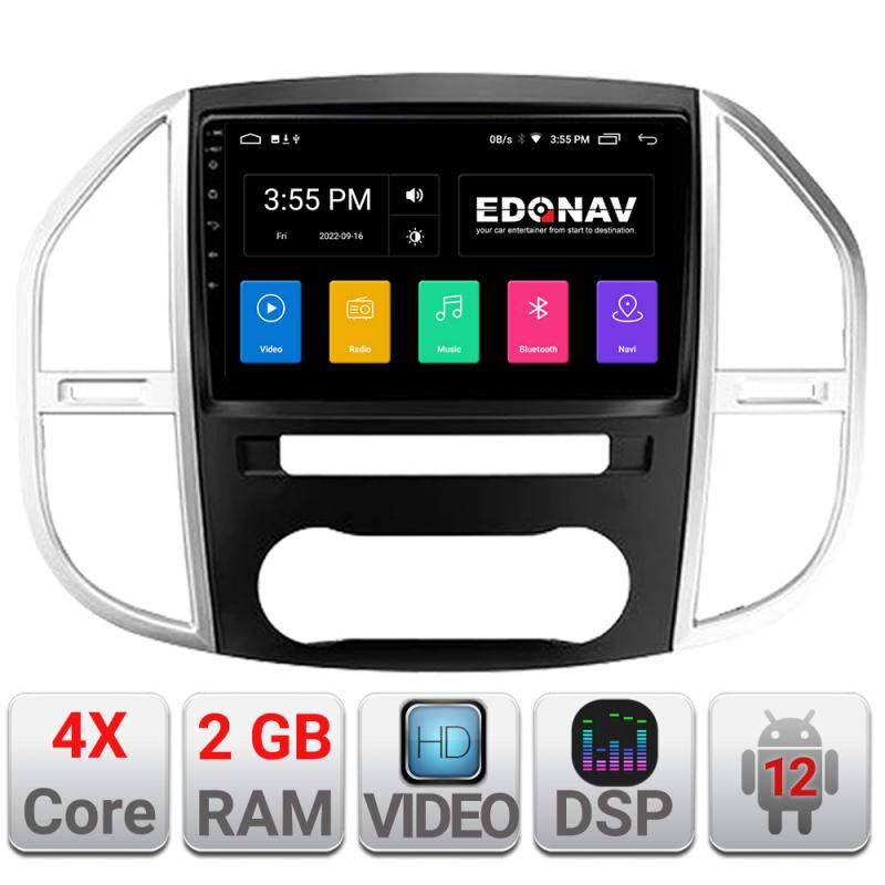14230.jpg Navigatie dedicata Mercedes Vito w447 2016- Android radio gps internet 2+32 Kit-w447+EDT-E210 - imagine 1