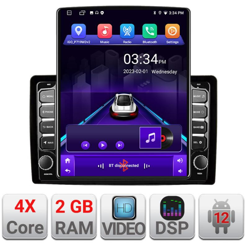 14454.jpg K-2din-2 Navigatie dedicata universala 2din-2 ecran tip TESLA 9.7" cu Android Radio Bluetooth Internet GPS WIFI 2+32 DSP Quad C - imagine 1
