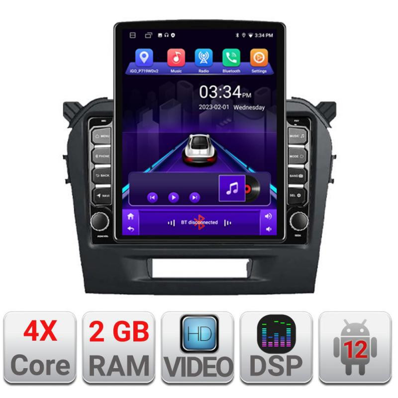 14484.jpg Navigatie dedicata Suzuki Grand Vitara 2016- K-2265 ecran tip TESLA 9.7" cu Android Radio Bluetooth Internet GPS WIFI 2+32 DSP - imagine 1