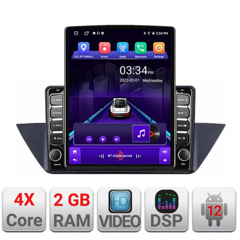 14494.jpg Navigatie dedicata BMW X1 E84 K-219 ecran tip TESLA 9.7" cu Android Radio Bluetooth Internet GPS WIFI 2+32 DSP Quad Core - imagine 1