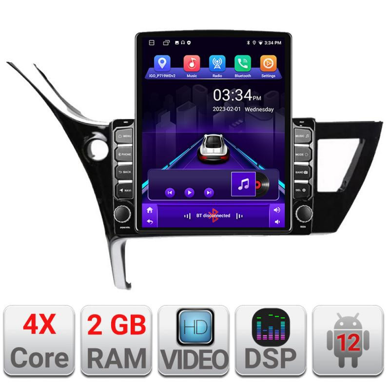 15298.jpg Navigatie dedicata Toyota Corolla 2017- K-corolla17 ecran tip TESLA 9.7" cu Android Radio Bluetooth Internet GPS WIFI 2+32 DSP - imagine 1