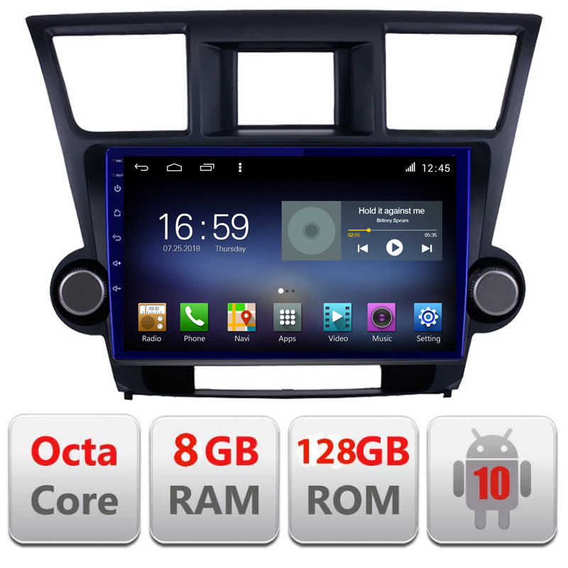 15348.jpg Navigatie dedicata Toyota Highlander 2007-2013 Android radio gps internet Lenovo Octa Core 4+64 LTE Kit-highlander+EDT-E610 - imagine 1