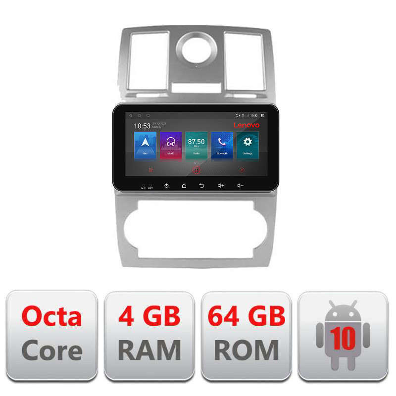 16505.jpg Navigatie dedicata Chrysler 300C 2004-2008 I-CH06 4+64 Lenovo ecran 10.33" Android Waze USB Navigatie Internet Youtube Radio - imagine 1