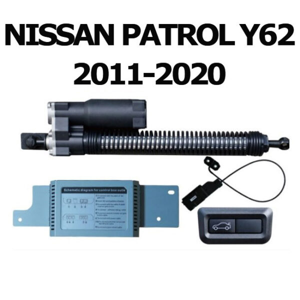 Sistem de ridicare si inchidere portbagaj automat din buton si cheie Nissan Patrol Y62 2011-20 - imagine 2