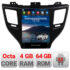 Navigatie dedicata tip Tesla Hyundai Tucson 2015-2020 radio gps internet 8Core 4G carplay android auto 4+64 kit-tesla-546+EDT-E