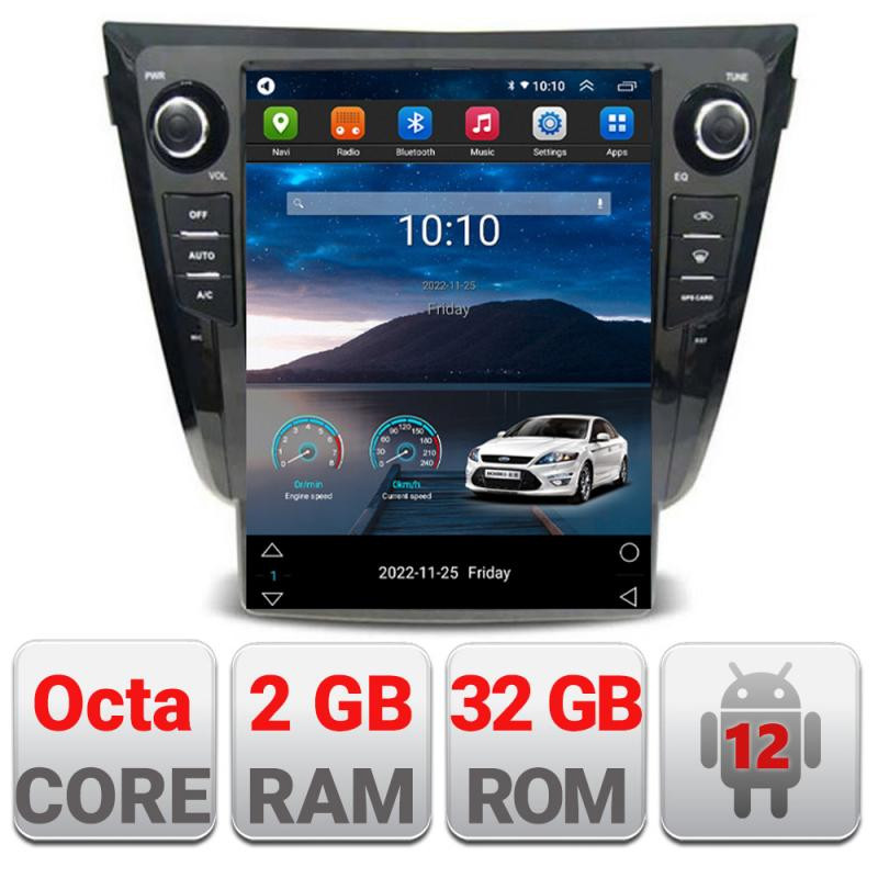 18451.jpg Navigatie dedicata tip Tesla Nissan X-Trail 2013-2018 radio gps internet 8Core 4G carplay android auto 2+32 kit-tesla-353+EDT-E - imagine 1