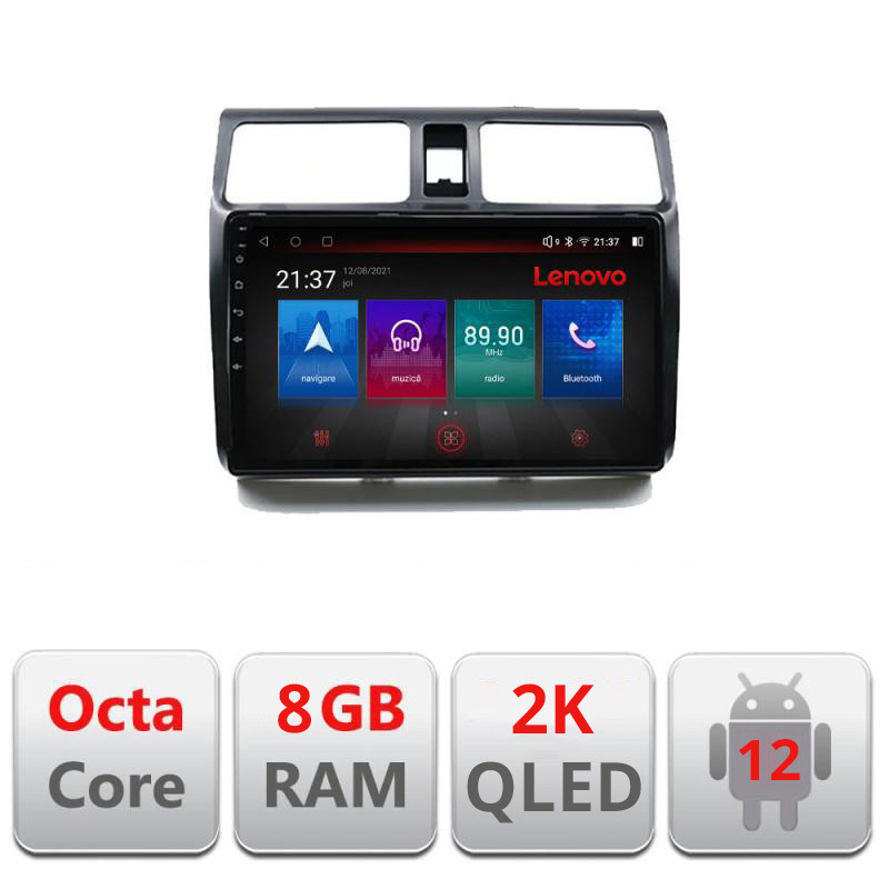 18715.jpg Navigatie dedicata Suzuki Swift 2003-2010 M-SWIFT Octa Core Android Radio Bluetooth GPS WIFI/4G DSP LENOVO 2K 8+128GB 360 Tosli - imagine 1