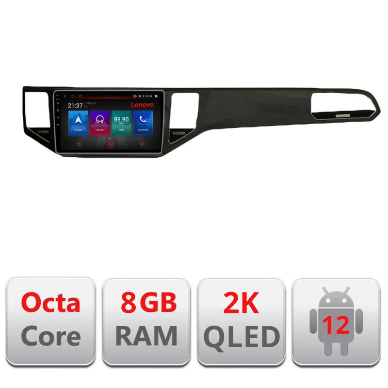 18740.jpg Navigatie dedicata VW Golf Sportsvan 2016-2021 M-sportsvan Octa Core Android Radio Bluetooth GPS WIFI/4G DSP LENOVO 2K 8+128GB - imagine 1