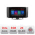 Navigatie dedicata Smart For Two 2010-2015 M-Smart10 Octa Core Android Radio Bluetooth GPS WIFI/4G DSP LENOVO 2K 8+128GB 360 To