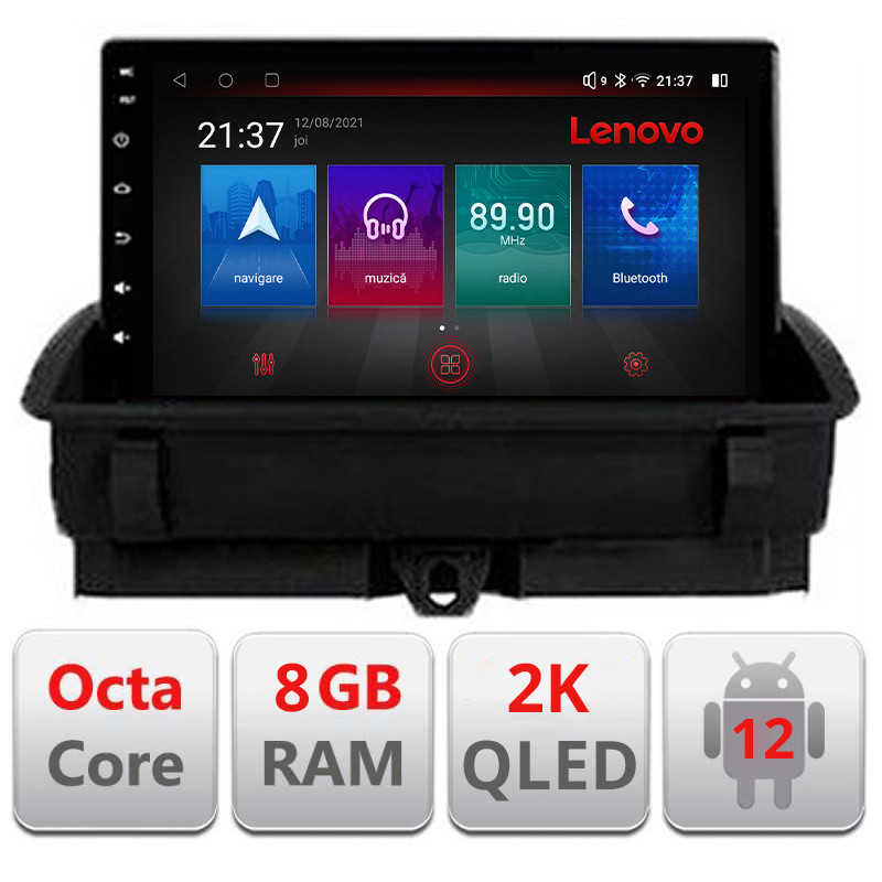18866.jpg Navigatie dedicata Audi Q3 2011-2018 Octa Core Android Radio Bluetooth GPS WIFI/4G DSP LENOVO 2K 8+128GB 360 Toslink - imagine 1