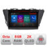Navigatie dedicata Toyota Prius 5 Plus 2012-2020 Octa Core Android Radio Bluetooth GPS WIFI/4G DSP LENOVO 2K 8+128GB 360 Toslin